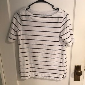 Black & white striped shirt